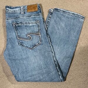 Silver Jeans Men's Light Blue Straight Jeans Like New